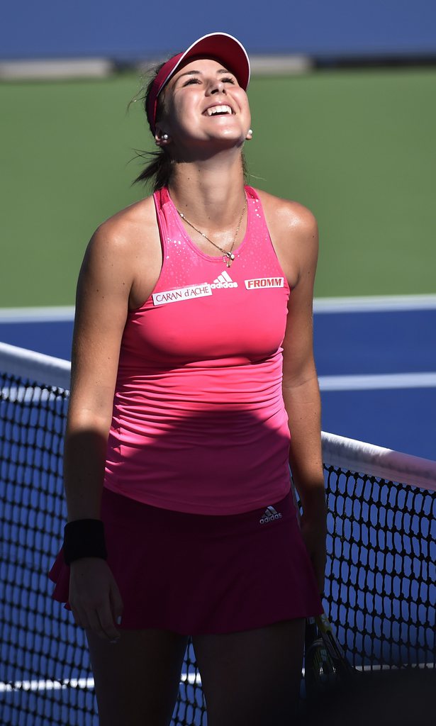 Belinda Bencic a créé l'exploit en se qualifiant pour les 8e de finale de l'US Open.