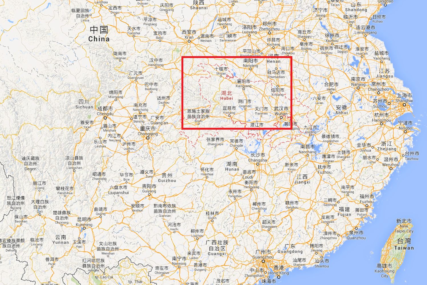 C'est dans la province chinoise de Hubei que le drame s'est produit.