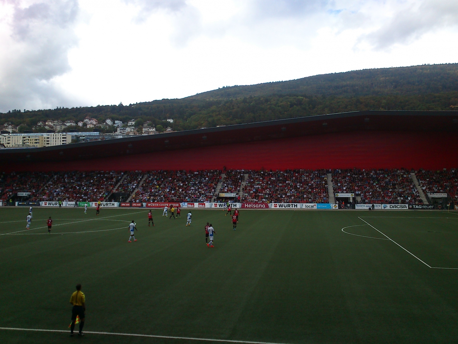 Record d'affluence battu à la Maladière (4'721 spectateurs), mais ce n'était pas suffisant pour créer la surprise face à Grasshopper.