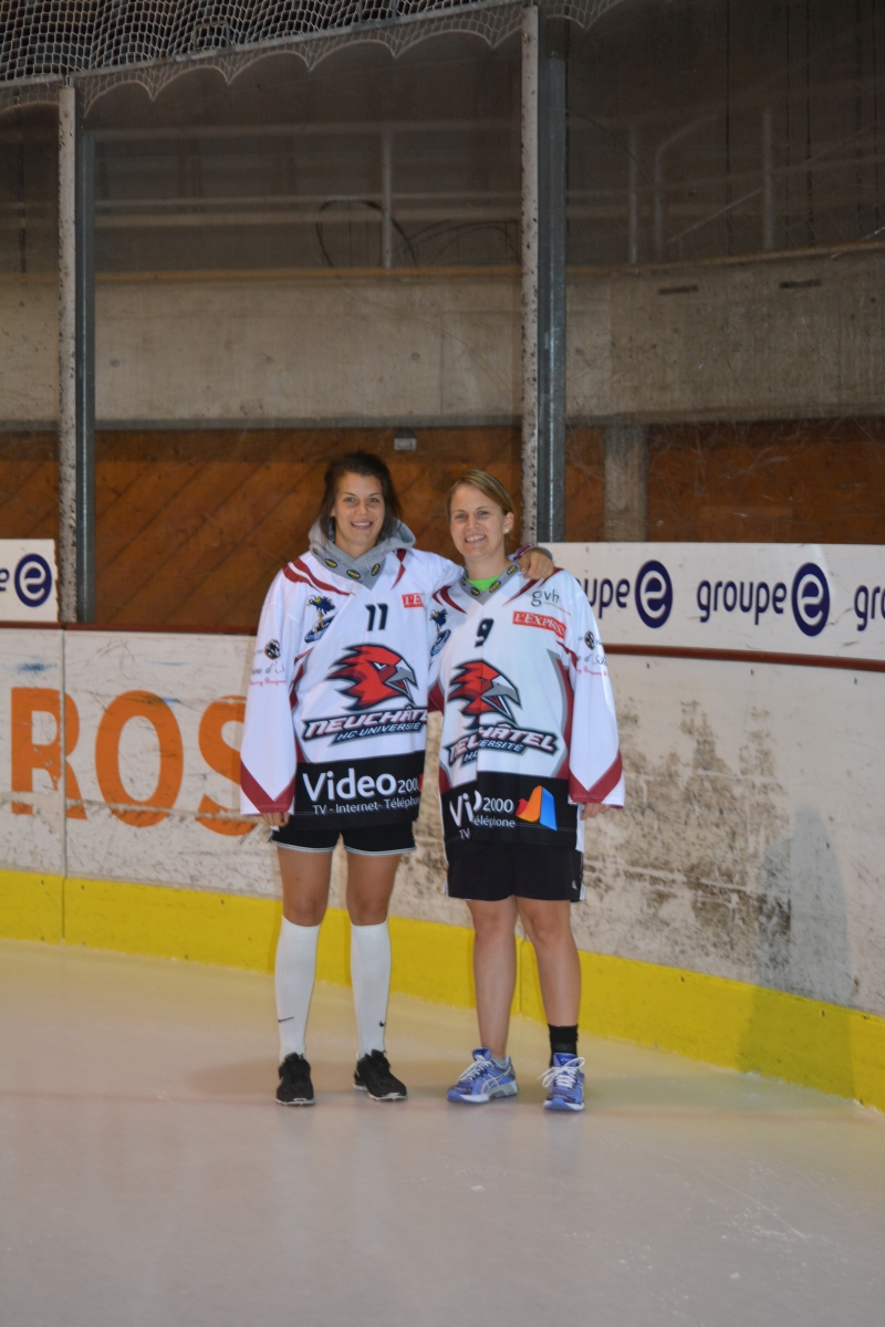 Vanessa Plante et Stefanie Marty débuteront la saison ensemble avec le HC Université féminin.