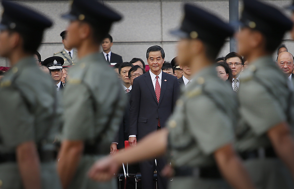 Le chef de l'exécutif de Hong Kong, Leung Chun-ying, a exclu jeudi de démissionner.