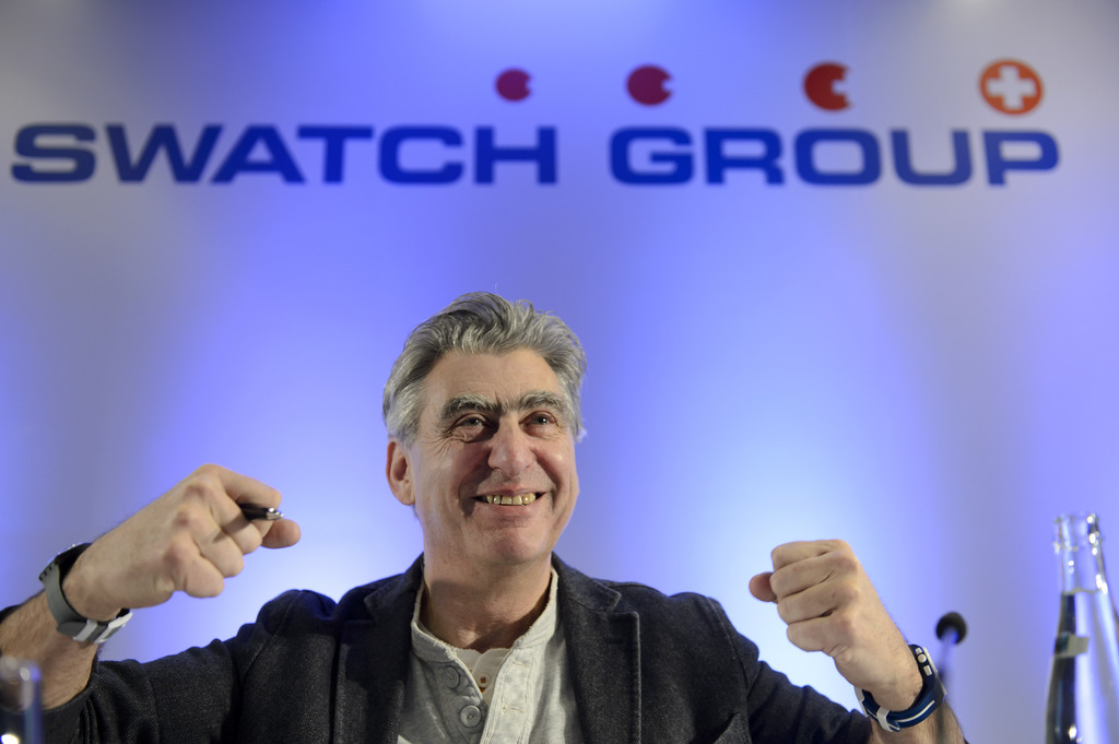 Nick Hayek peut avoir le sourire: son Swatch Group enchaîne les résultats positifs.