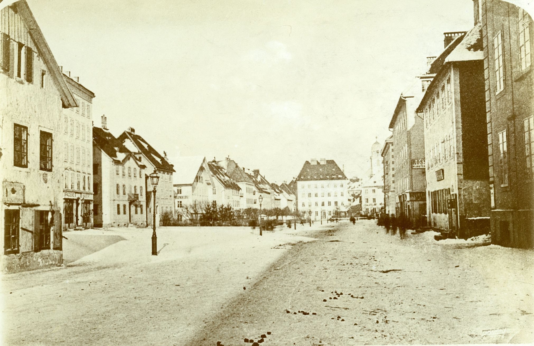 Quand La Chaux-de-Fonds était passée trop vite d'un village à une ville. Fonds Albert Schoenbucher, DAV, collections iconographiques, Bibliothèque de la Ville de La Chaux-de-Fonds