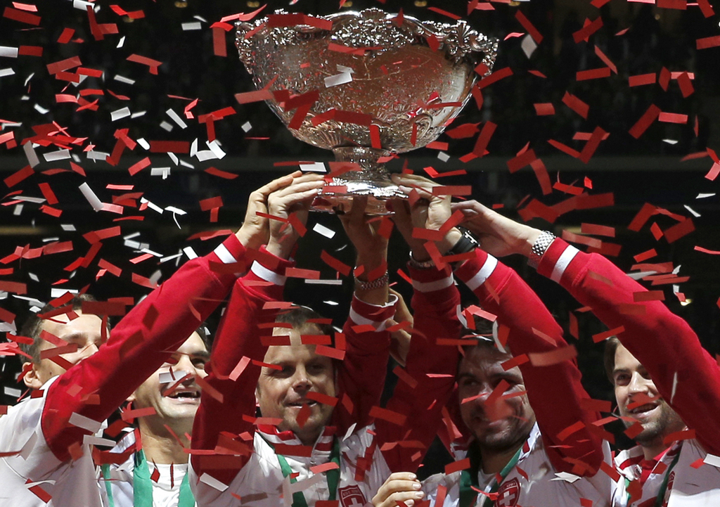 La réception officielle de l'équipe de Suisse de Coupe Davis aura lieu ce lundi 24 novembre à 16 heures à la Place de la Navigation à Lausanne.