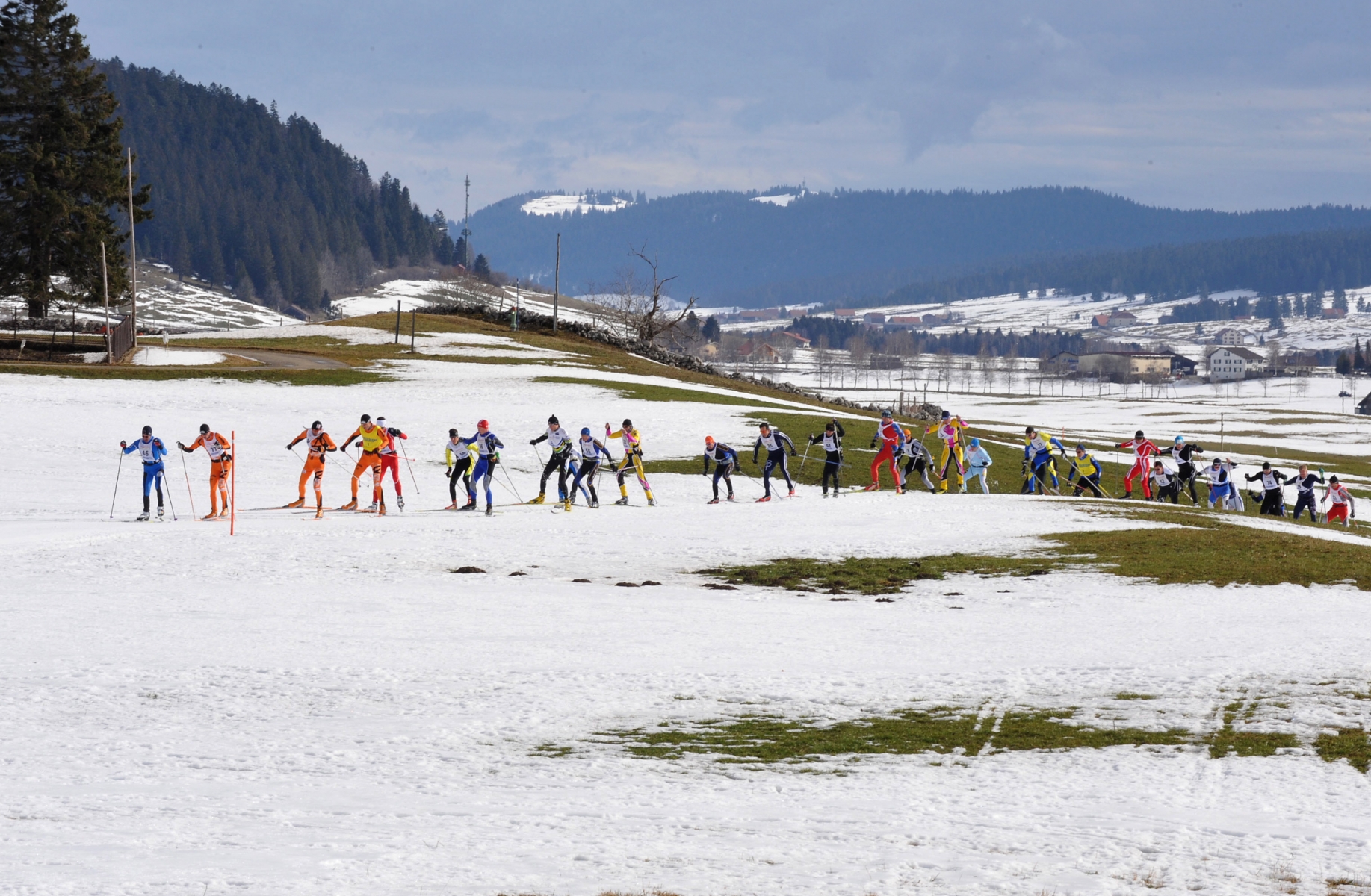 L'ouverture du Flückiger Nordic Tour (ici La Sibérienne en 2010) est repoussée à des jours plus enneigés.
