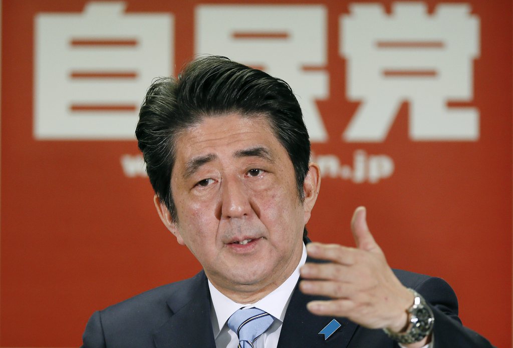 Shinzo Abe a du pain sur la planche. L'économie japonaise est actuellement en récession.