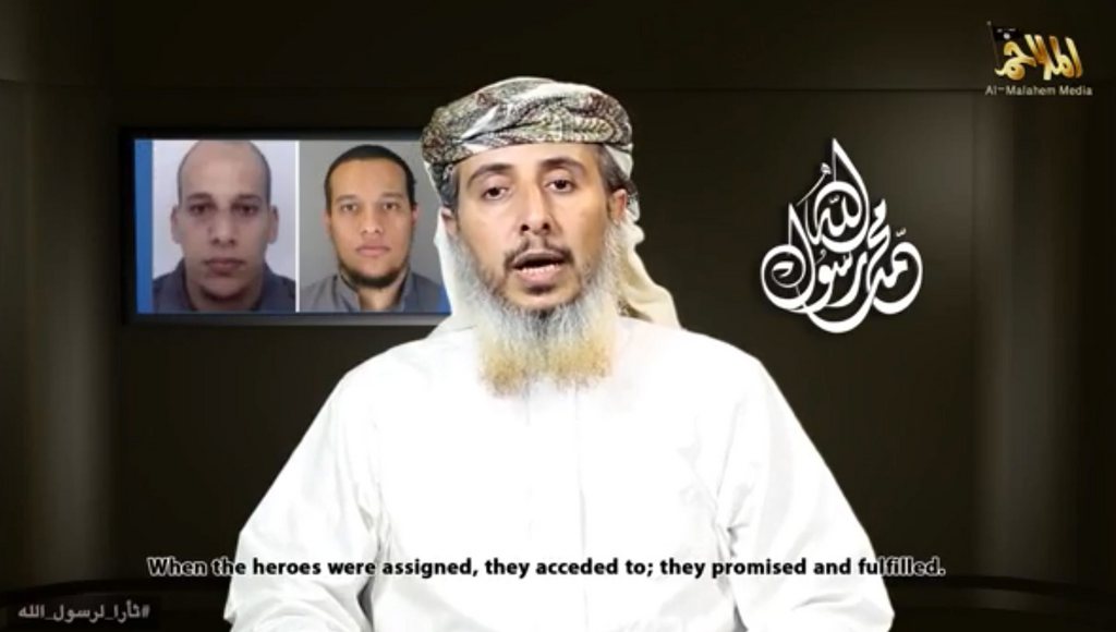 Le chef d'Aqpa, Nasr al-Ansi, avait revendiqué l'action des frères Kouachi contre "Charlie Hebdo".