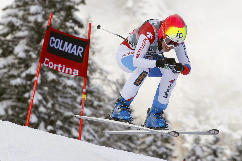 Dominique Gisin a fait une vilaine chute lors du super-G de Cortina. (Photo d'illustration)