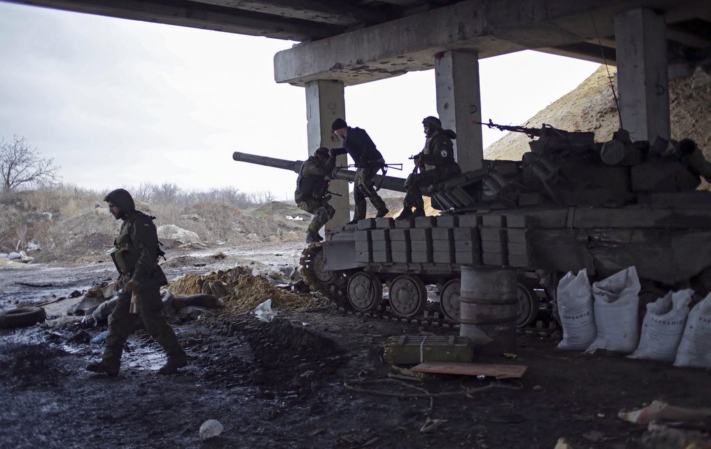 Les militaires ukrainiens font face à une forte résistance des séparatistes pro-russes.