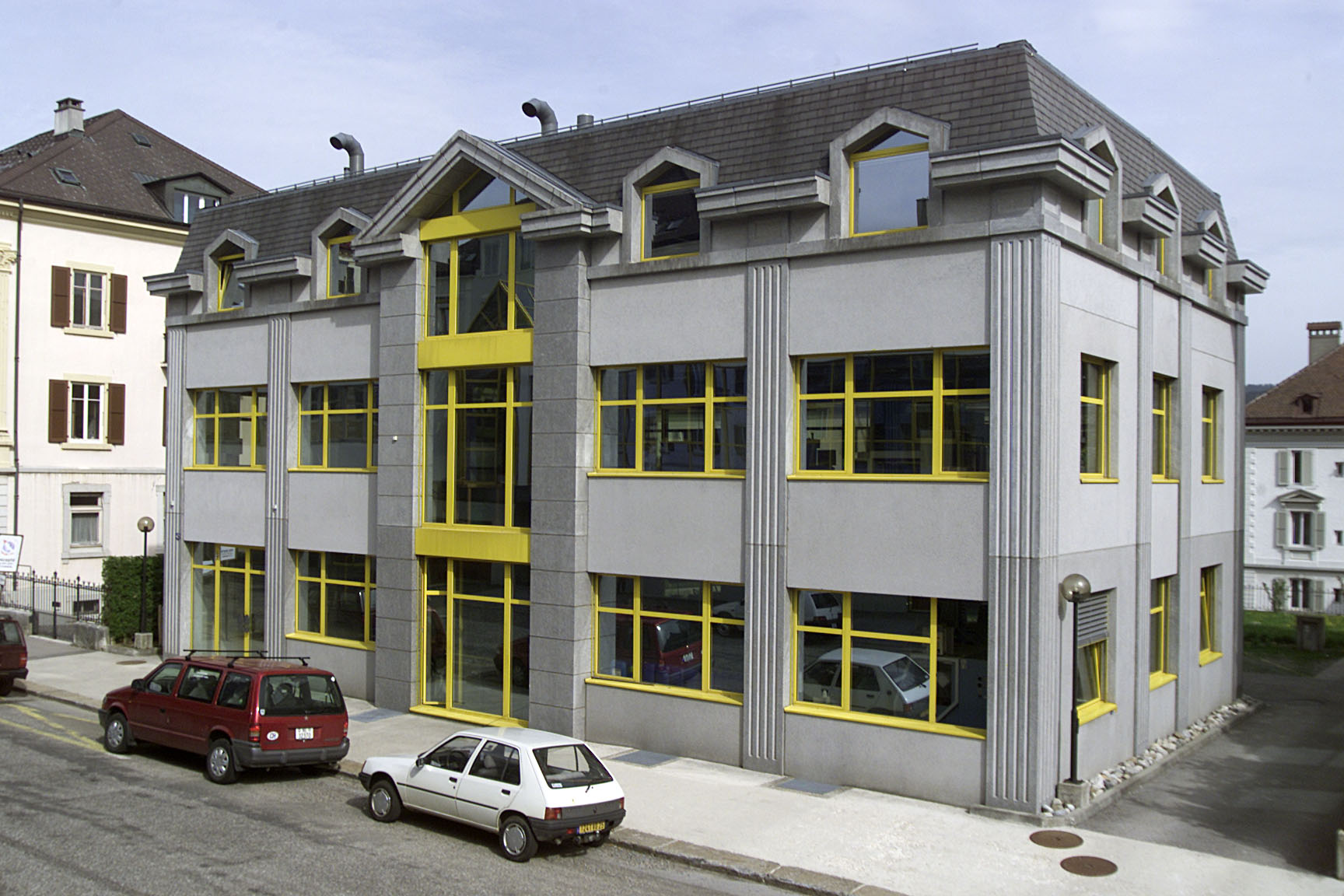 L'entreprise de boites de montres Guillod Gunther à la rue du Doubs, à La Chaux-de-Fonds.