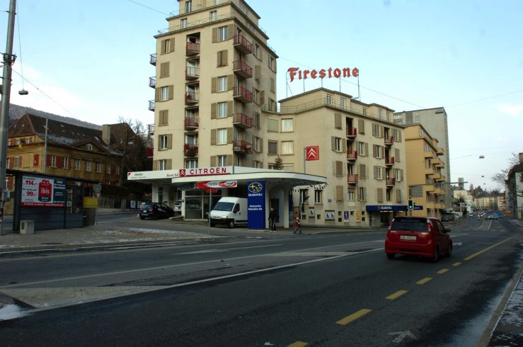 L'immeuble dit "Firestone", à Neuchâtel, est au seuil d'importantes transformations.