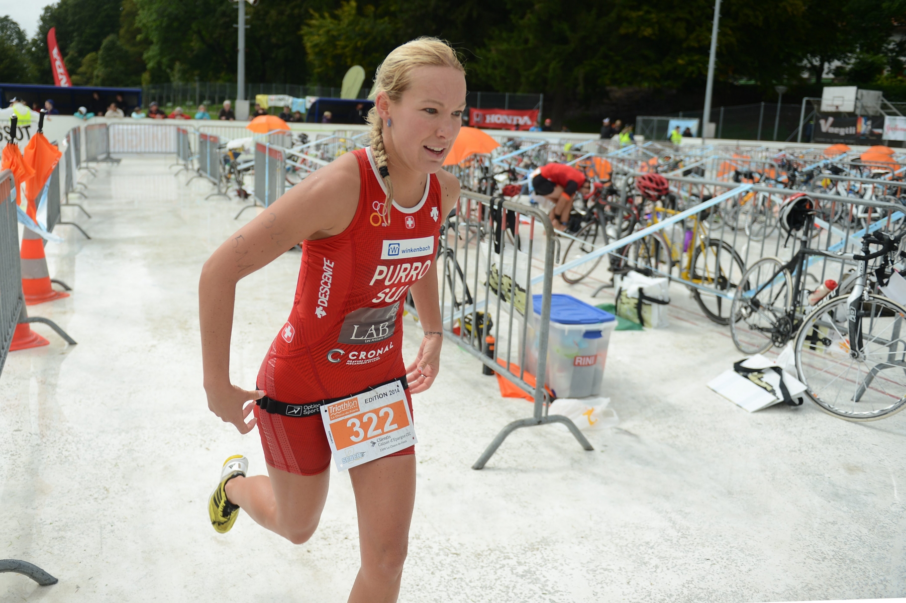 Pauline Purro est en forme.