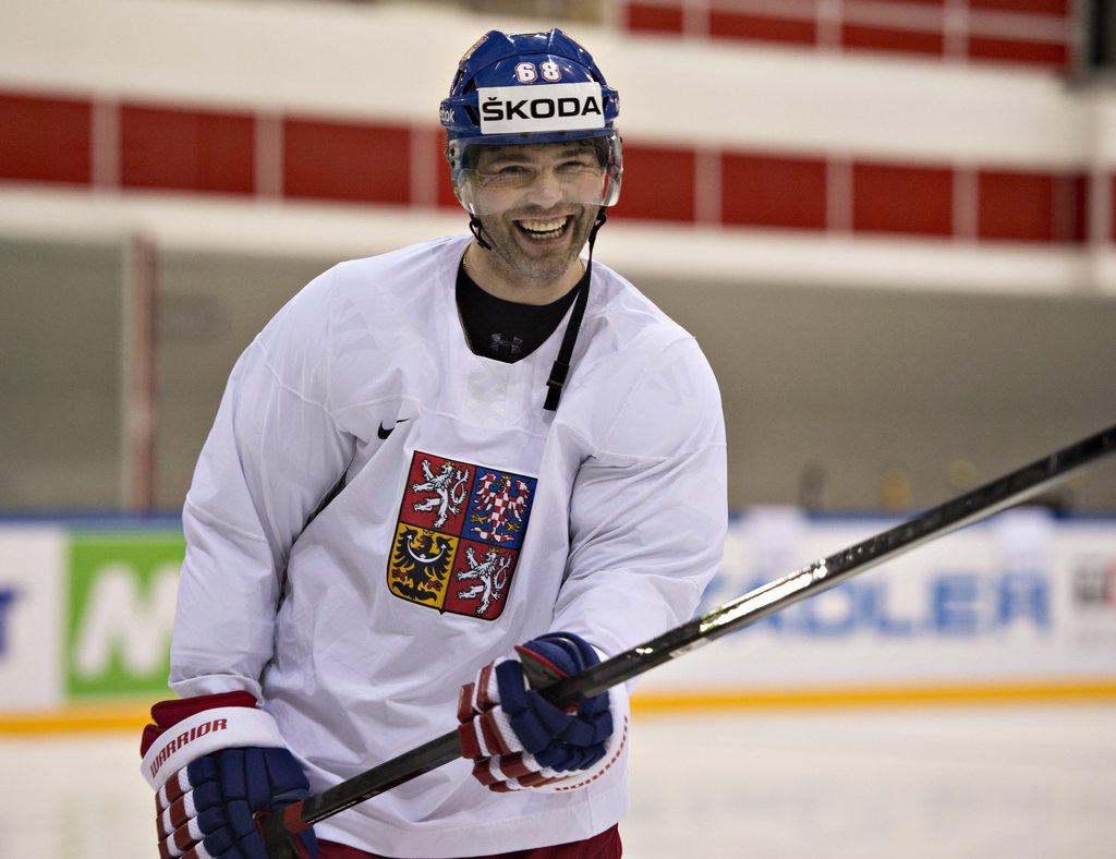 Jaromir Jagr dispute une énième saison en NHL. 