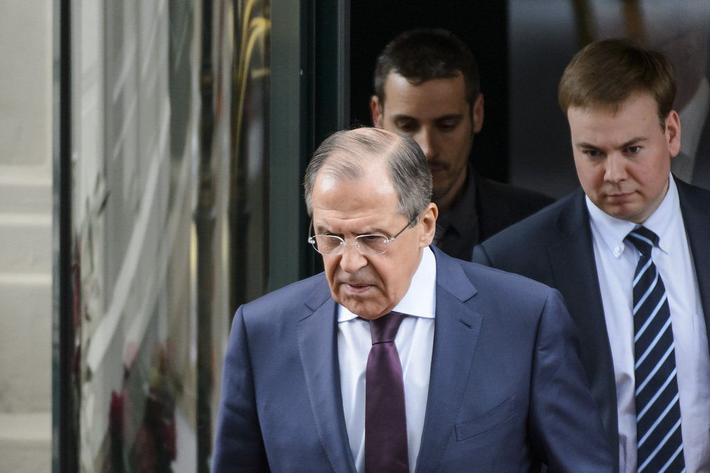 Sergueï Lavrov avait dit ne vouloir revenir que si les négociations avait une chance d'aboutir.