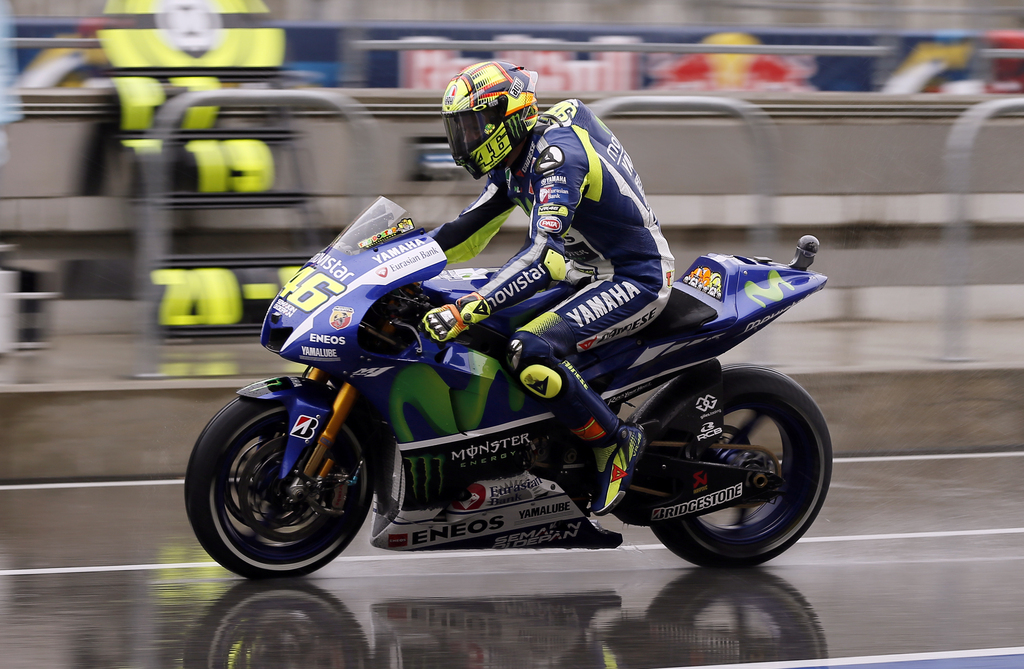 L'Italien Valentino Rossi a pris la 4e place des essais du GP d'Austin.