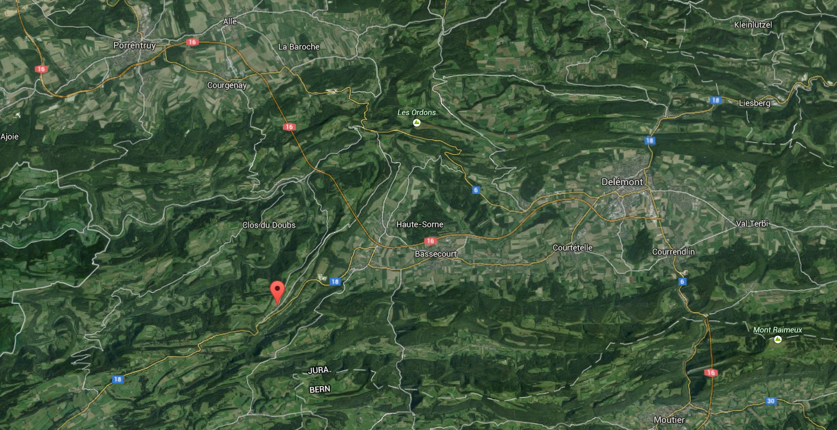 Une centaine de litres de mazout polluent une sources à Sceut, dans le Jura. 