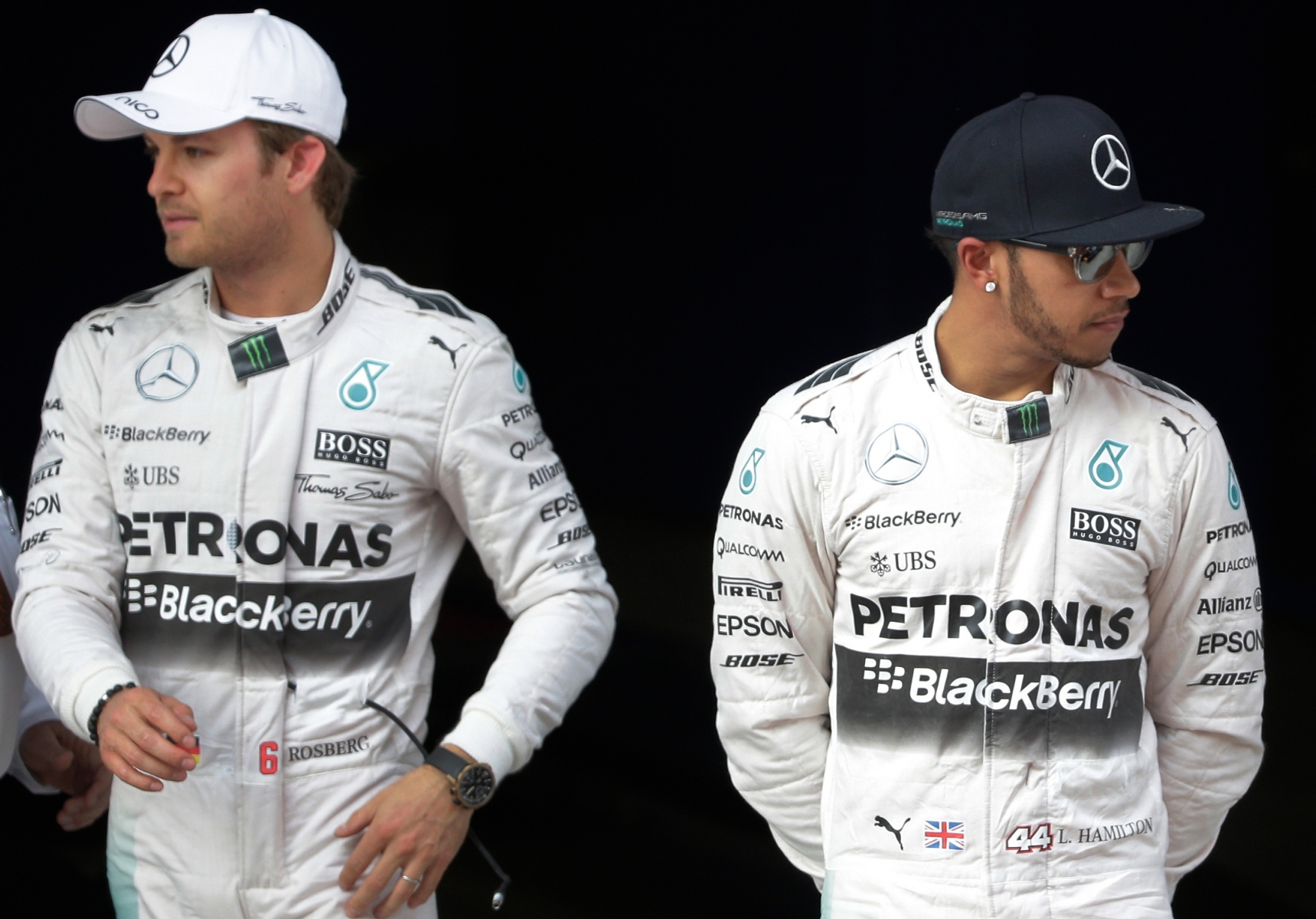 Rosberg-Hamilton en première ligne au départ du Grand-Prix du Japon