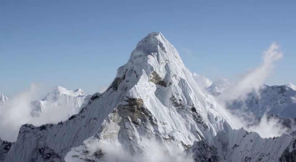 Des vues de l'Himalaya capturées à 20 000 pieds d'altitude (6096 mètres).