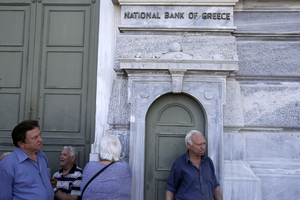 Chaque retraité grec sera autorisé à retirer un montant maximal de 120 euros aux guichets cette semaine.