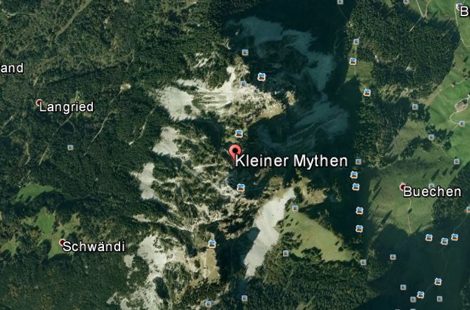 Le parapentiste schwyzois a été retrouvé mort dans le massif du Kleiner Mythen. 