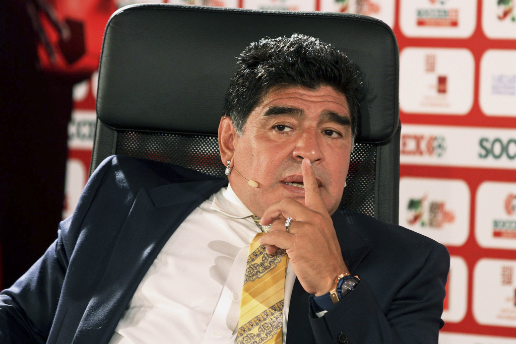 Diego Maradona veut changer le football mondial. Ambitieux!