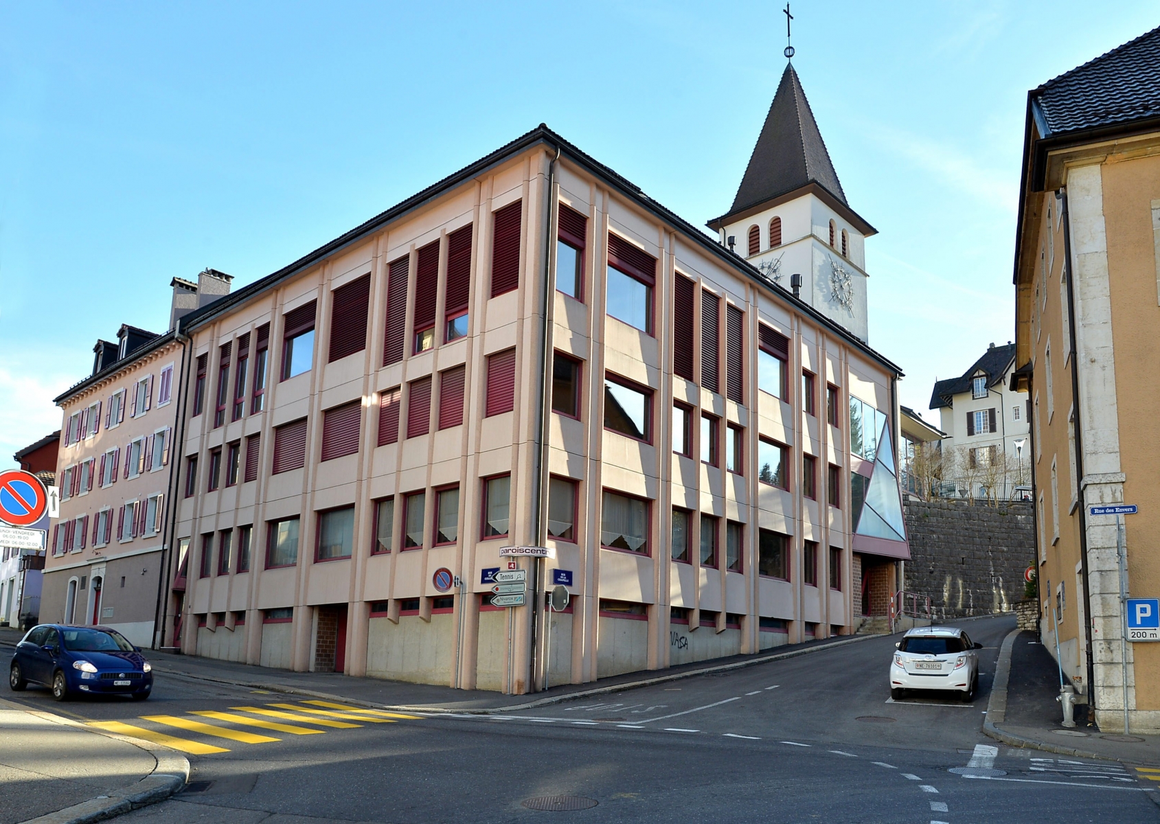 Le Cercle catholique est sous le toit de Paroiscentre depuis 1987 mais date de bien plus loin en arrière. Photo R Leuenberger