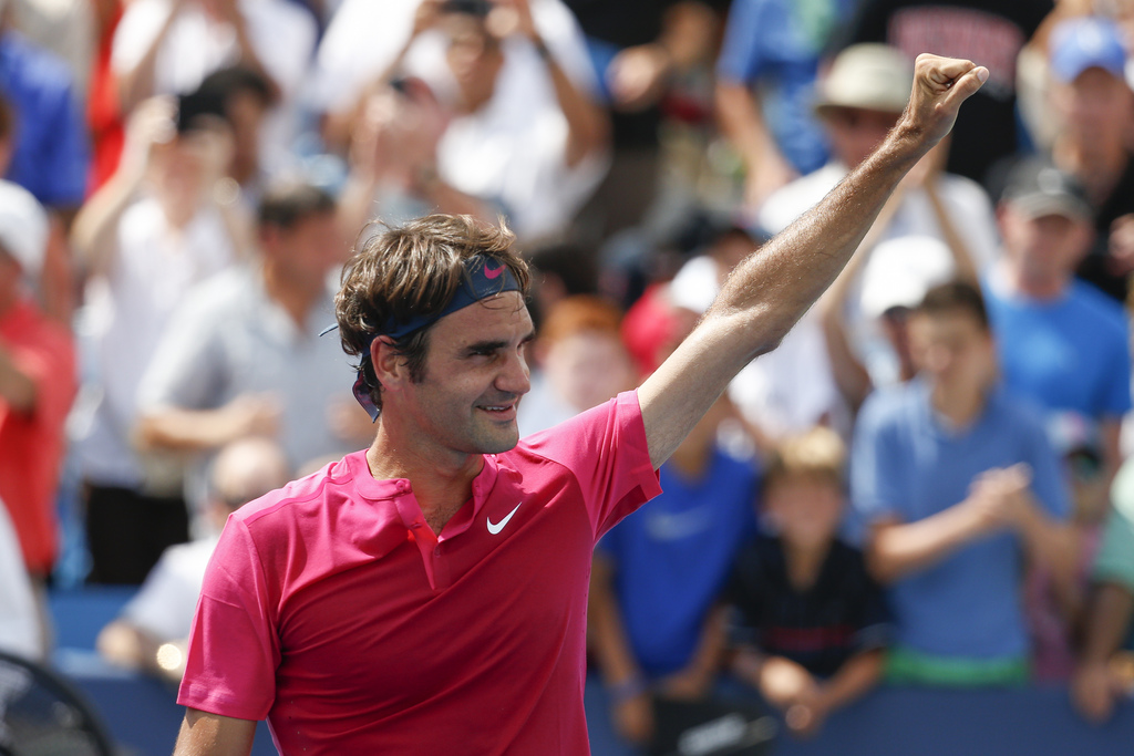 Roger Federer a repris confiance depuis son titre à Cincinnati.