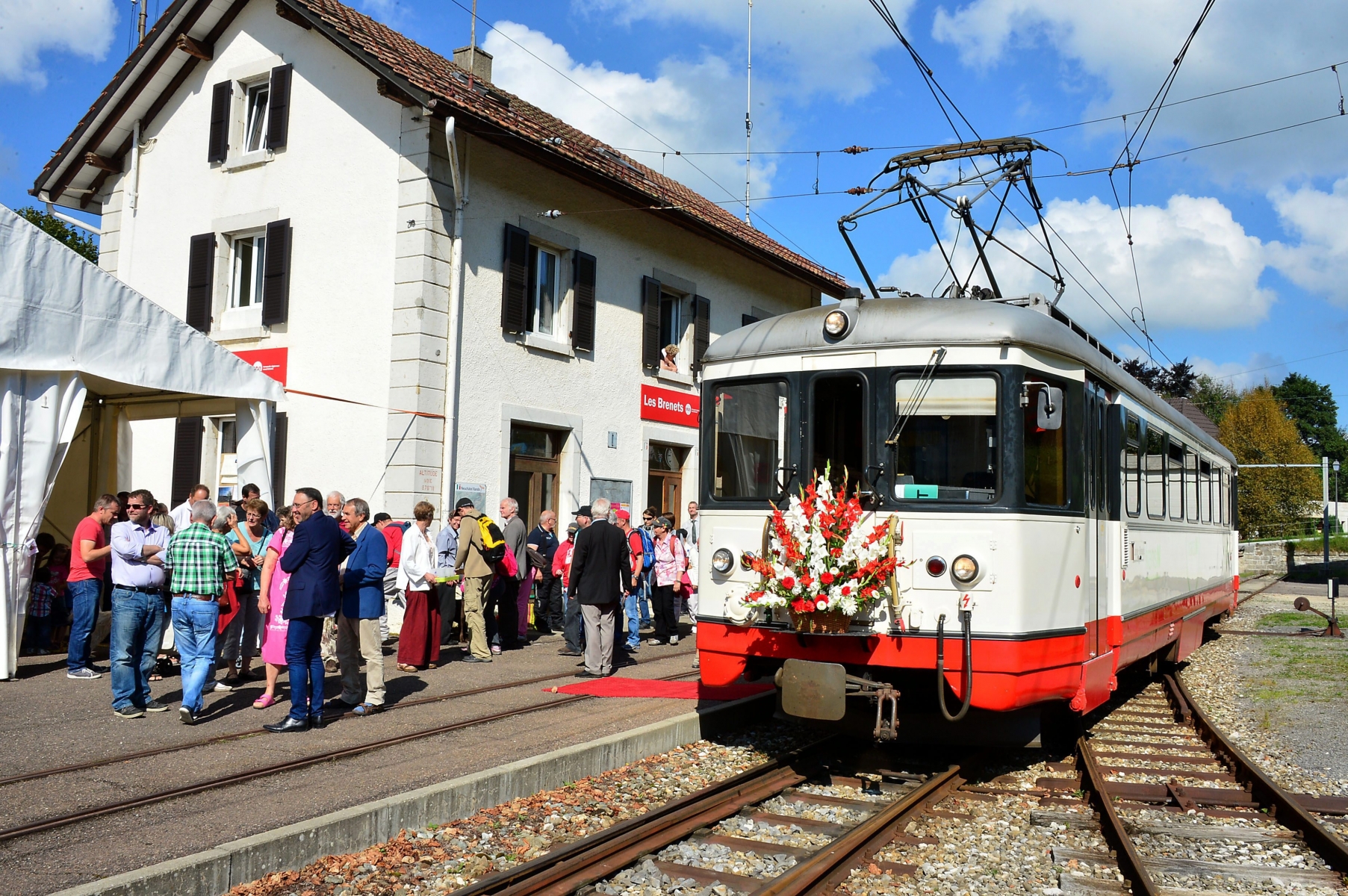 Les 125 ans du Régional seront fêtés ce week-end au Locle et aux Brenets.
Les Brenets 6 septembre 2014
Photo R Leuenberger