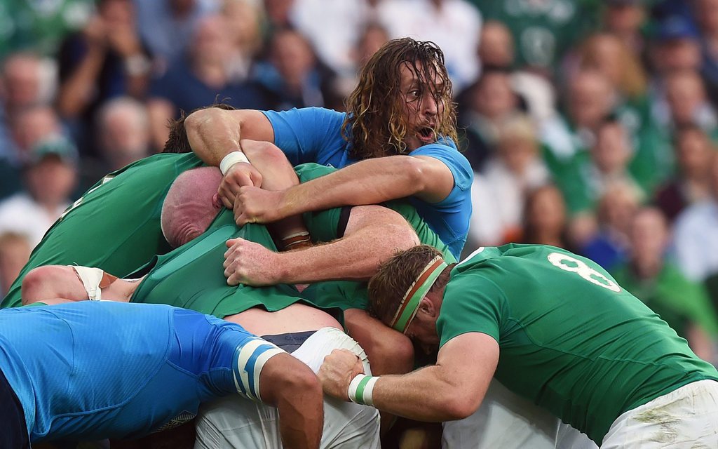 L'Irlande s'est battue avec hargne contre l'Italie pour décrocher sa qualification.