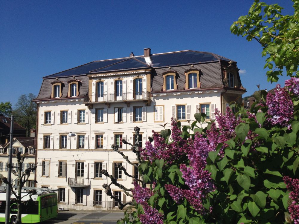 Le prix solaire suisse est revenu à la maisons des associations de Neuchâtel.