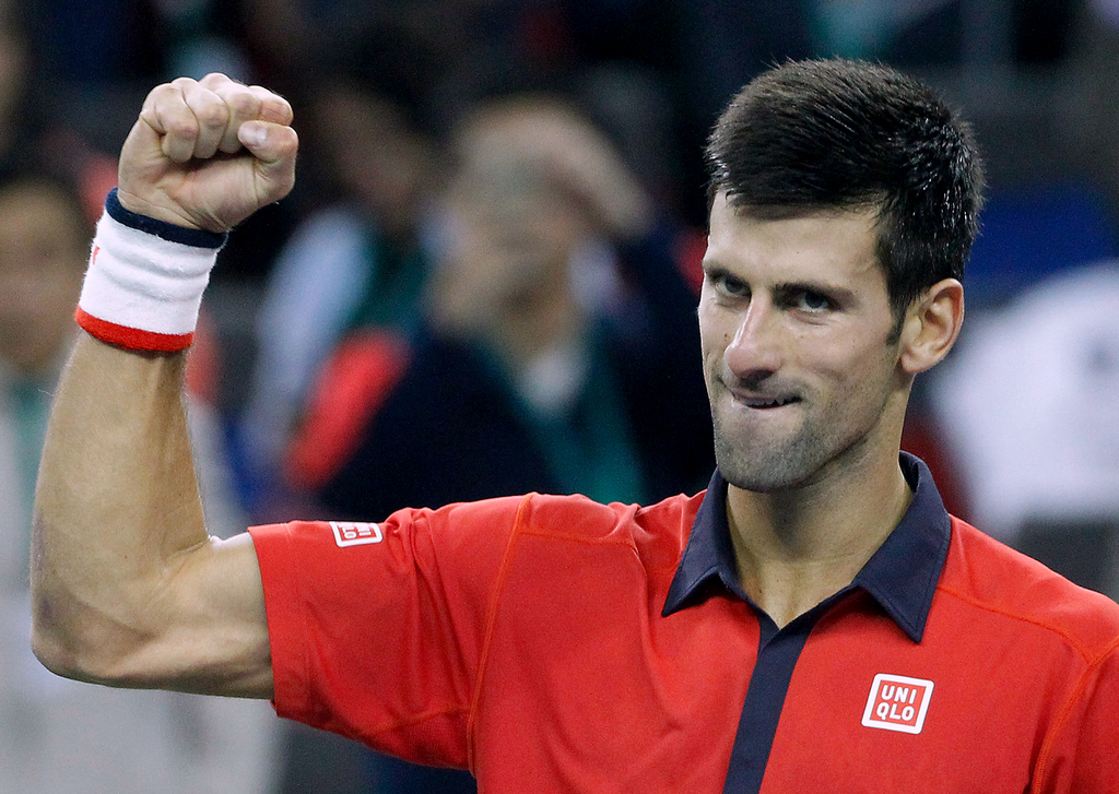 Novak Djokovic, impérial à Shanghai.