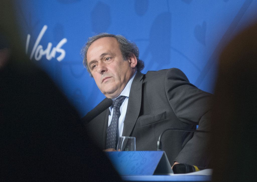 Michel Platini a qualifié de "farce" la sanction de la FIFA. 