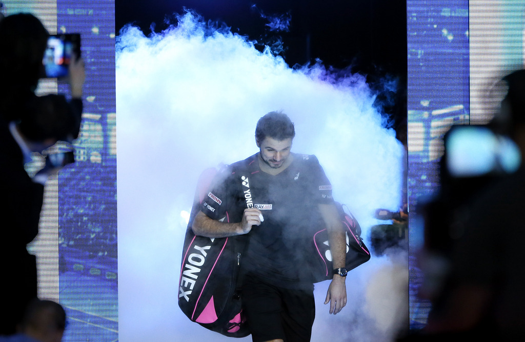 En 2015, le joueur de St-Barthélemy est, avec le no 1 mondial Novak Djokovic, le seul joueur à avoir atteint les quarts de finale des quatre tournois du Grand Chelem.