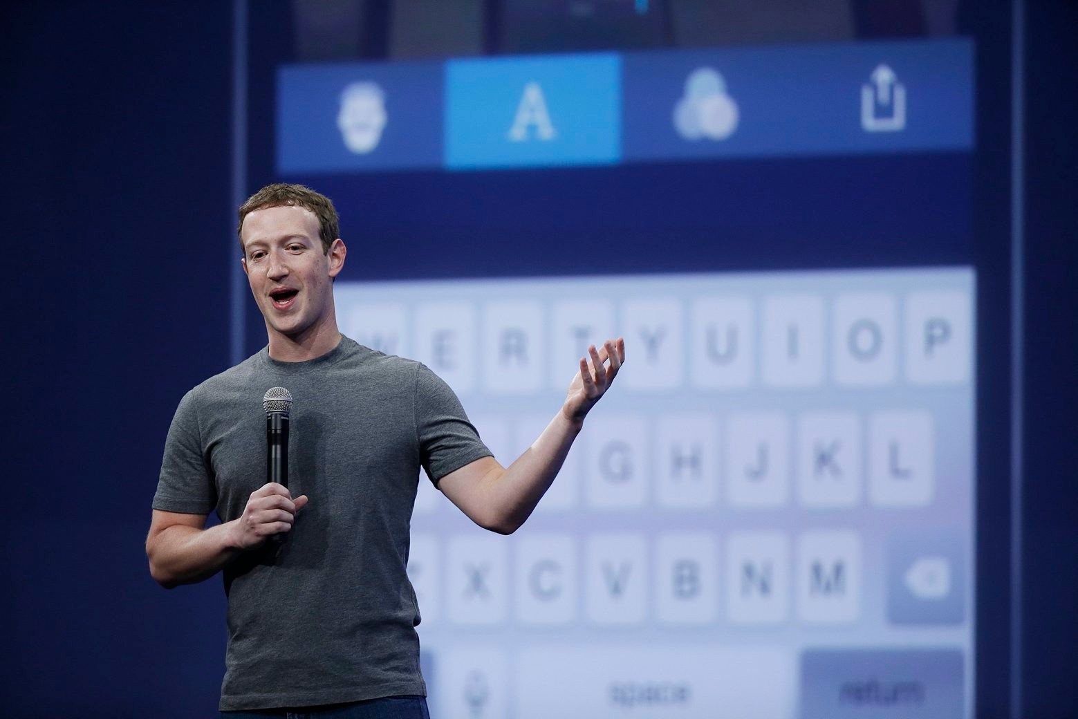 Le PDG de Facebook, Mark Zuckerberg, a démenti les accusations de manipulation aux Etats-Unis. (Archive)