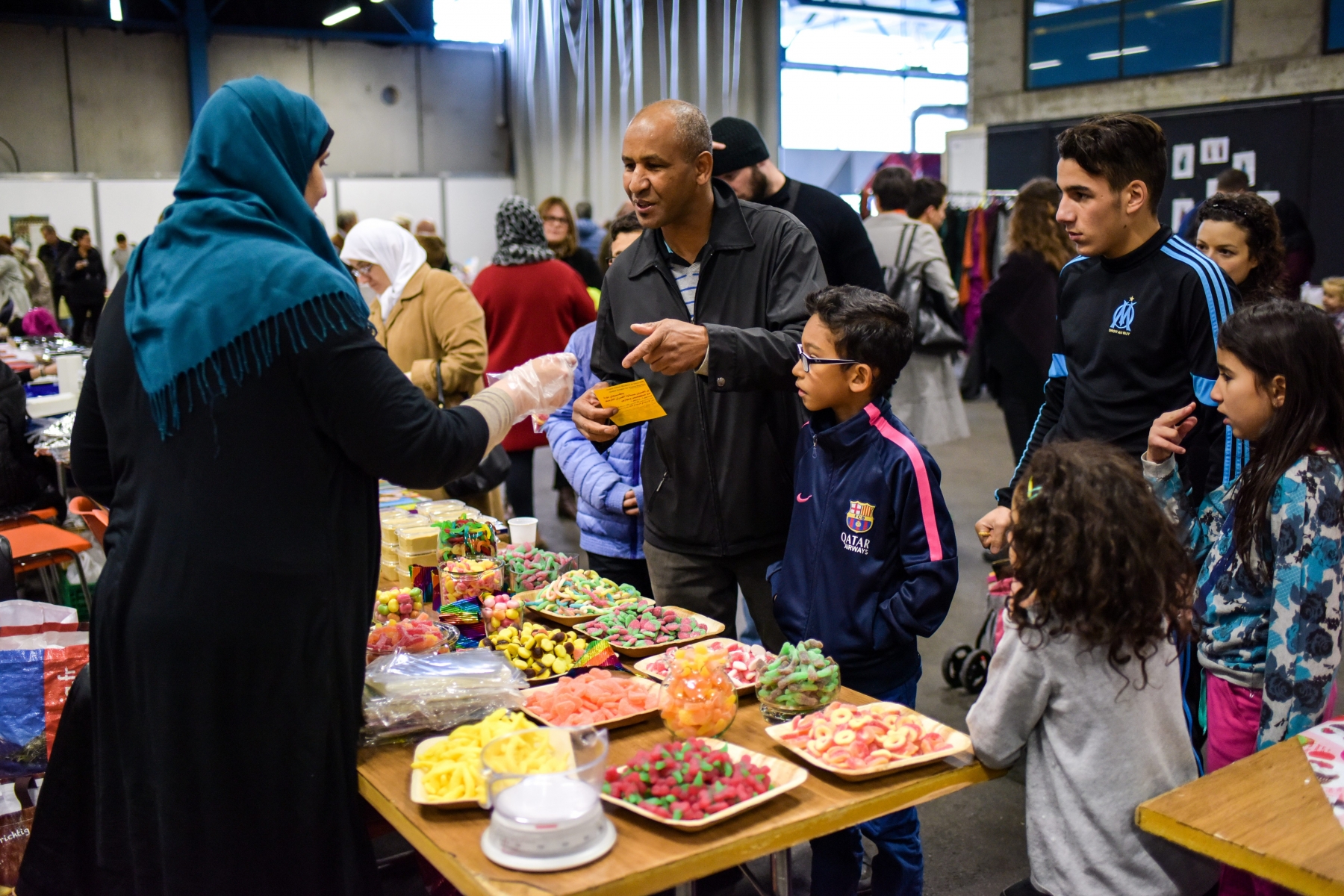 Journée de rencontre avec les musulmans  neuchatelois.    LA CHAUX-DE-FONDS 15 11 2015  Photo: Christian Galley