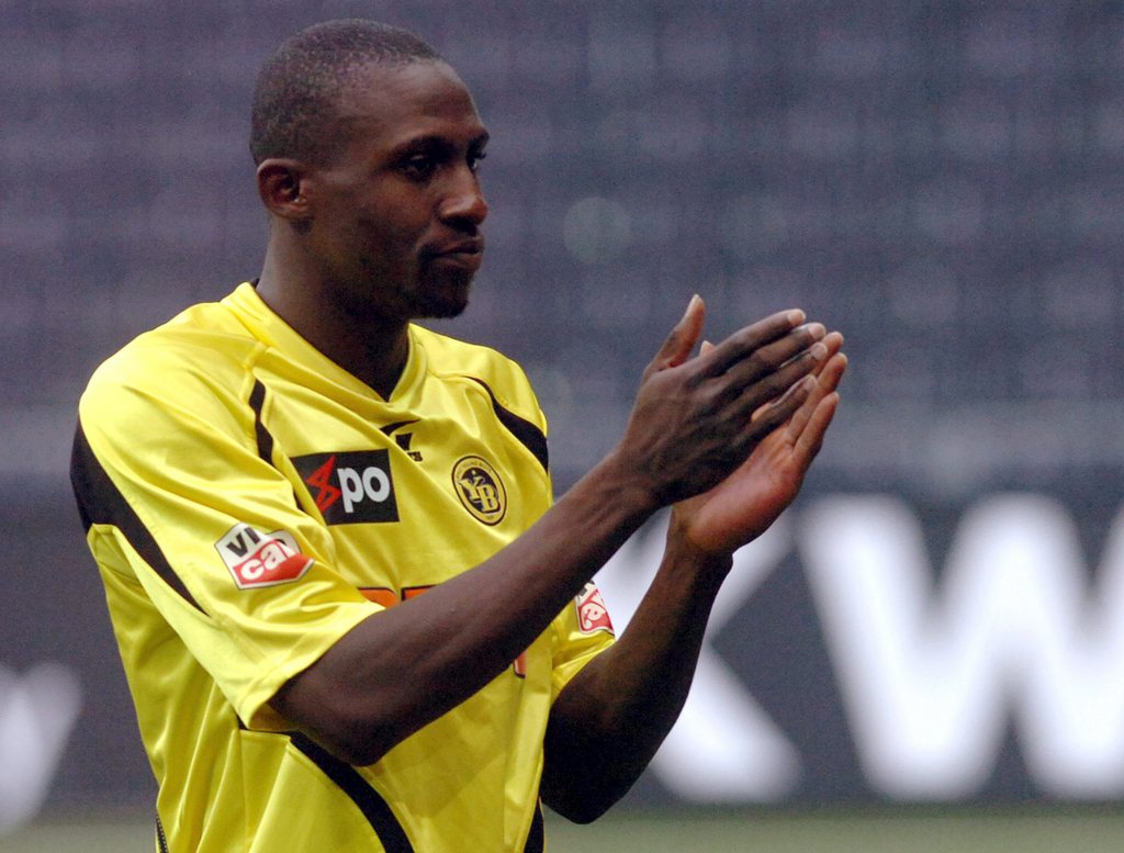 Steve Gohouri, ici en 2006, alors qu'il jouait pour Young Boys.