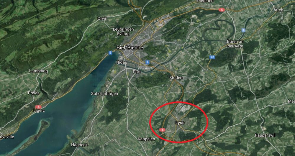 L'accident s'est produit sur un passage piétons à Lyss, dans le canton de Berne.