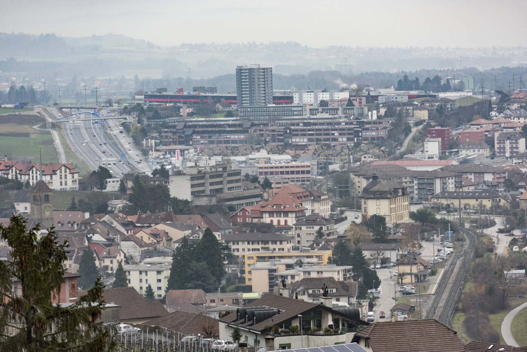 Le secteur de La Tène, Cornaux et Cressier offrent un potentiel de développement économique