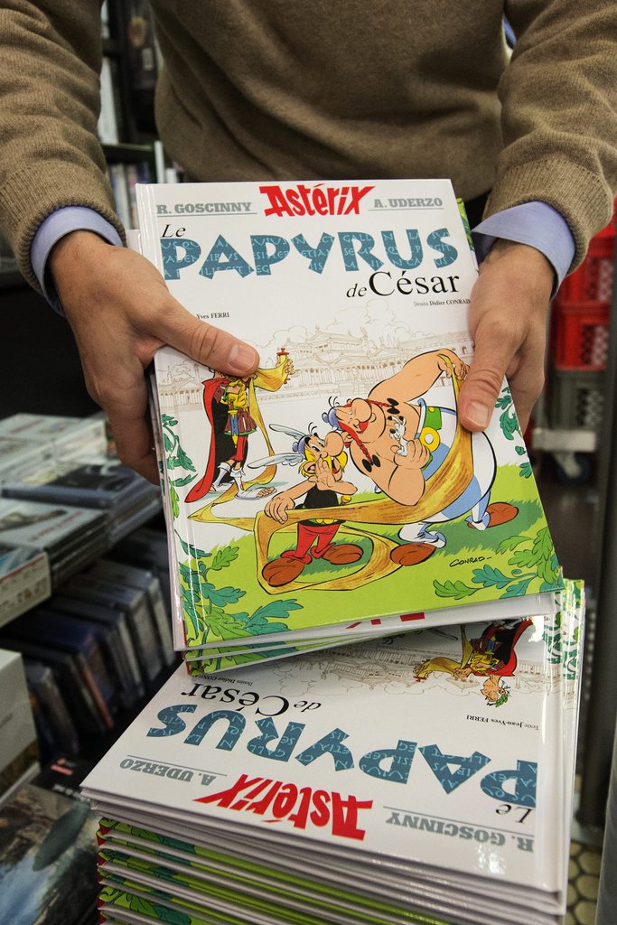 En France, le 36ème album d'Astérix a été acheté plus d'un million et demi de fois.
