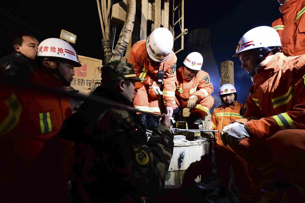 La mine s'était effondrée le 25 décembre dernier et dès signes de vie avaient été détectés 5 jours plus tard.