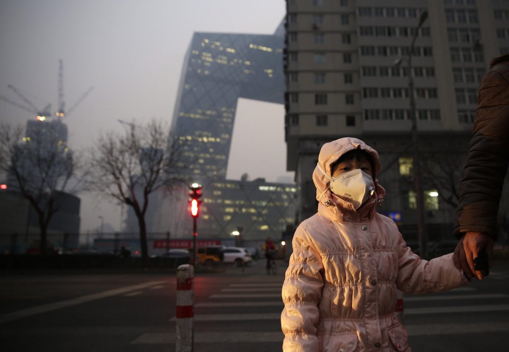 La capitale chinoise a connu 179 jours de pollution l'an passé, dont 46 de forte pollution.