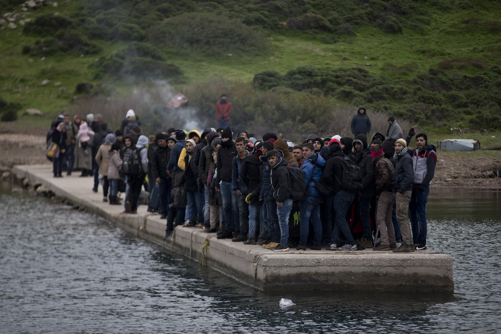 La Grèce a enregistré 20 fois plus de réfugiés en janvier 2016 qu'en 2015.