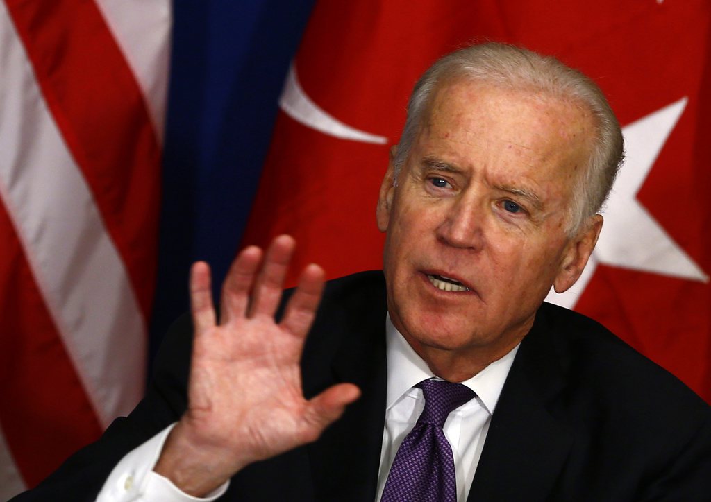 Le vice-président américain Joe Biden est en visite à Istanbul en Turquie.