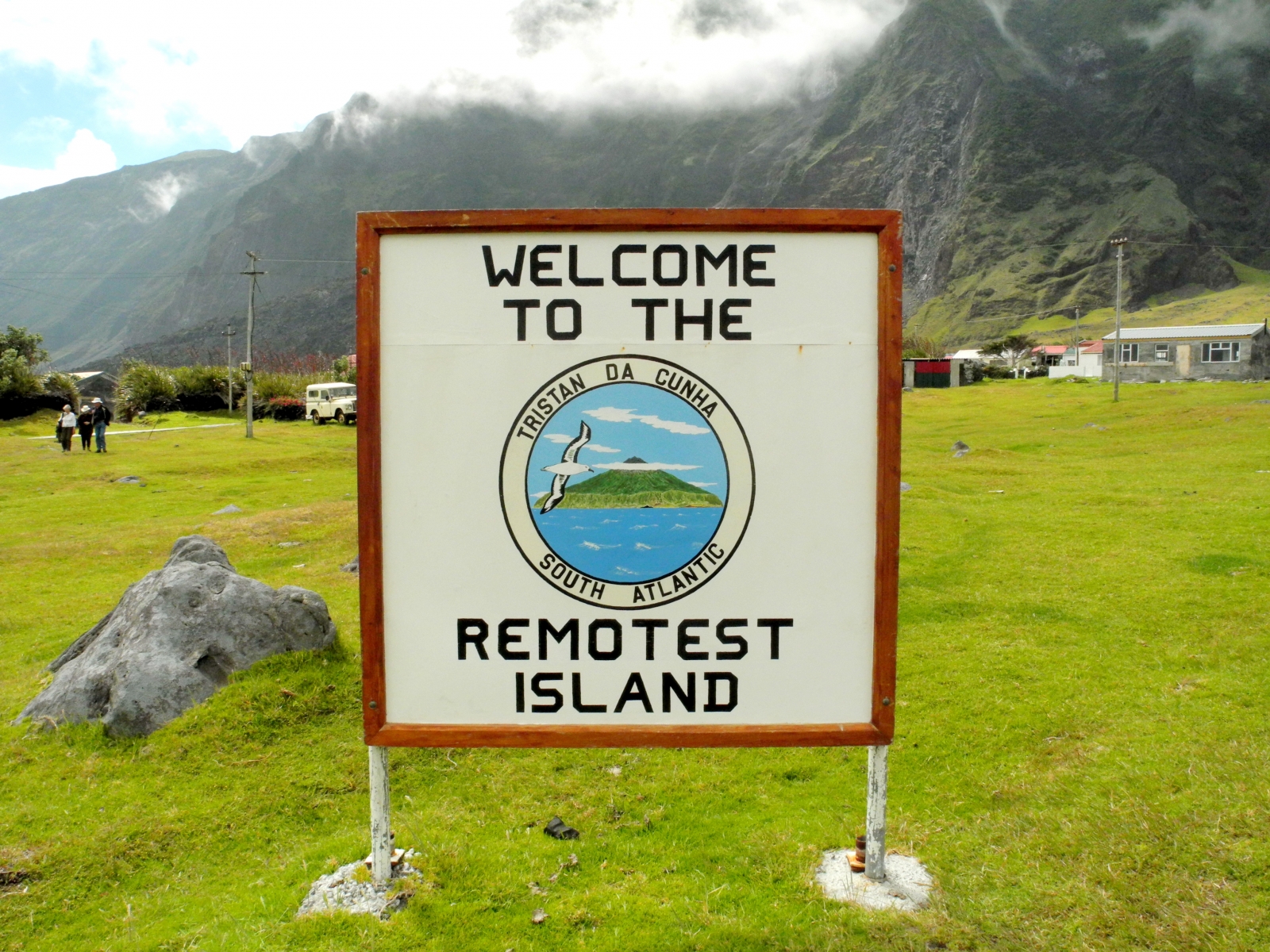 Tristan da Cunha s'est autoproclamée île la plus reculée du monde.