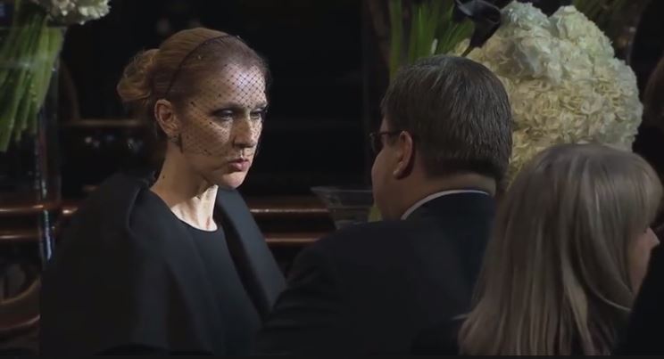 Céline Dion a partagé sa douleur avec ses fans lors des funérailles de son mari René Angélil.