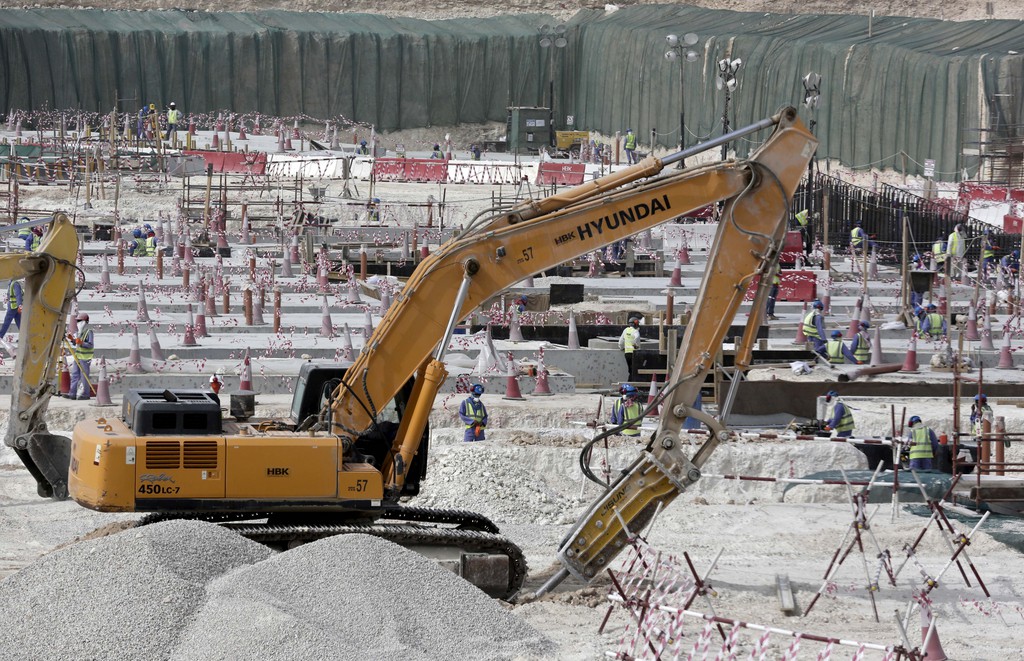 Les chantiers des stades du Mondial 2022 son dans le collimateur d'Amnesty.
