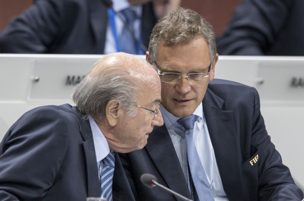 Jérôme Valcke était le plus proche collaborateur de l'ex-président Sepp Blatter.