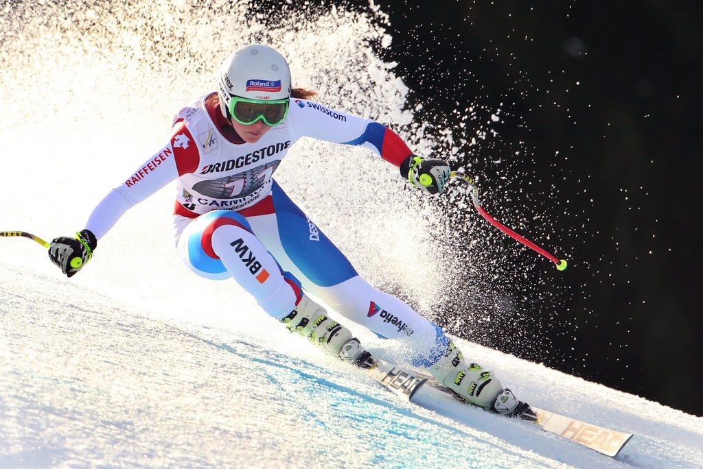 Corinne Suter s'est montrée la plus rapide dans les Grisons (archives).