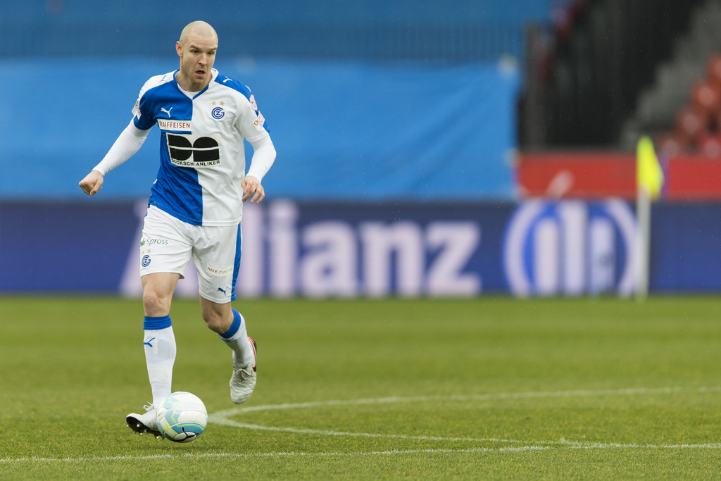 Philippe Senderos a retrouvé du temps de jeu avec l'équipe des Grasshoppers de Zurich.