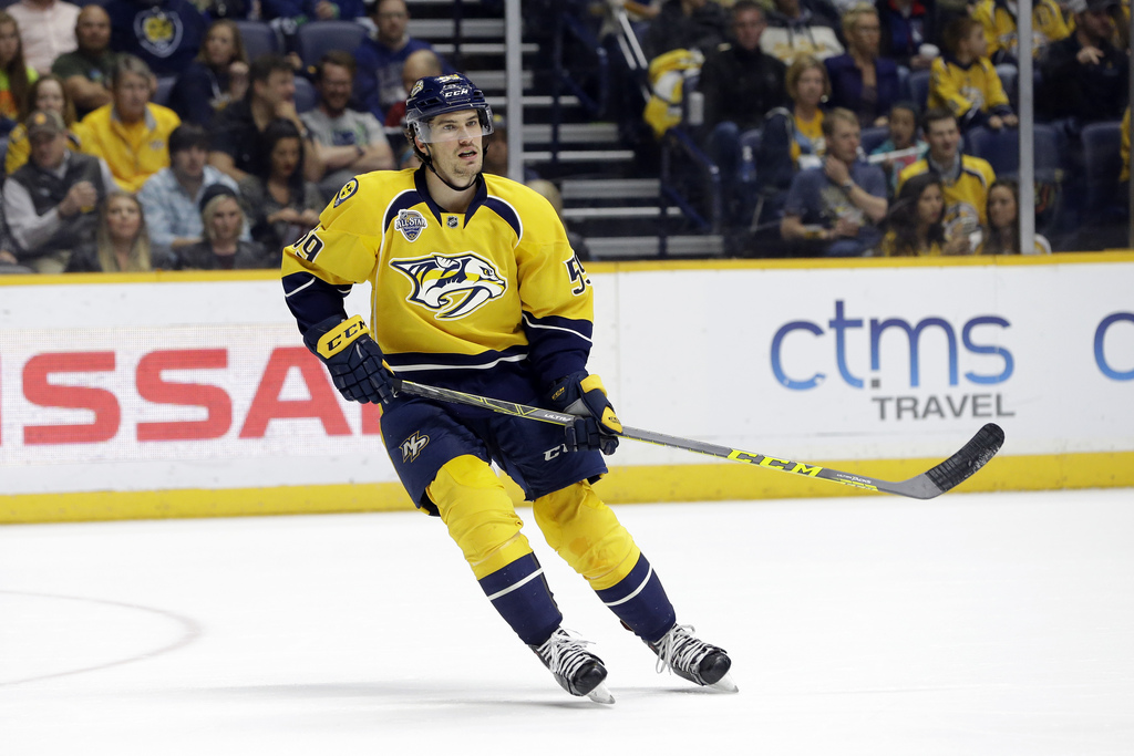 Le défenseur bernois de Nashville, Roman Josi, réalise une saison de feu.